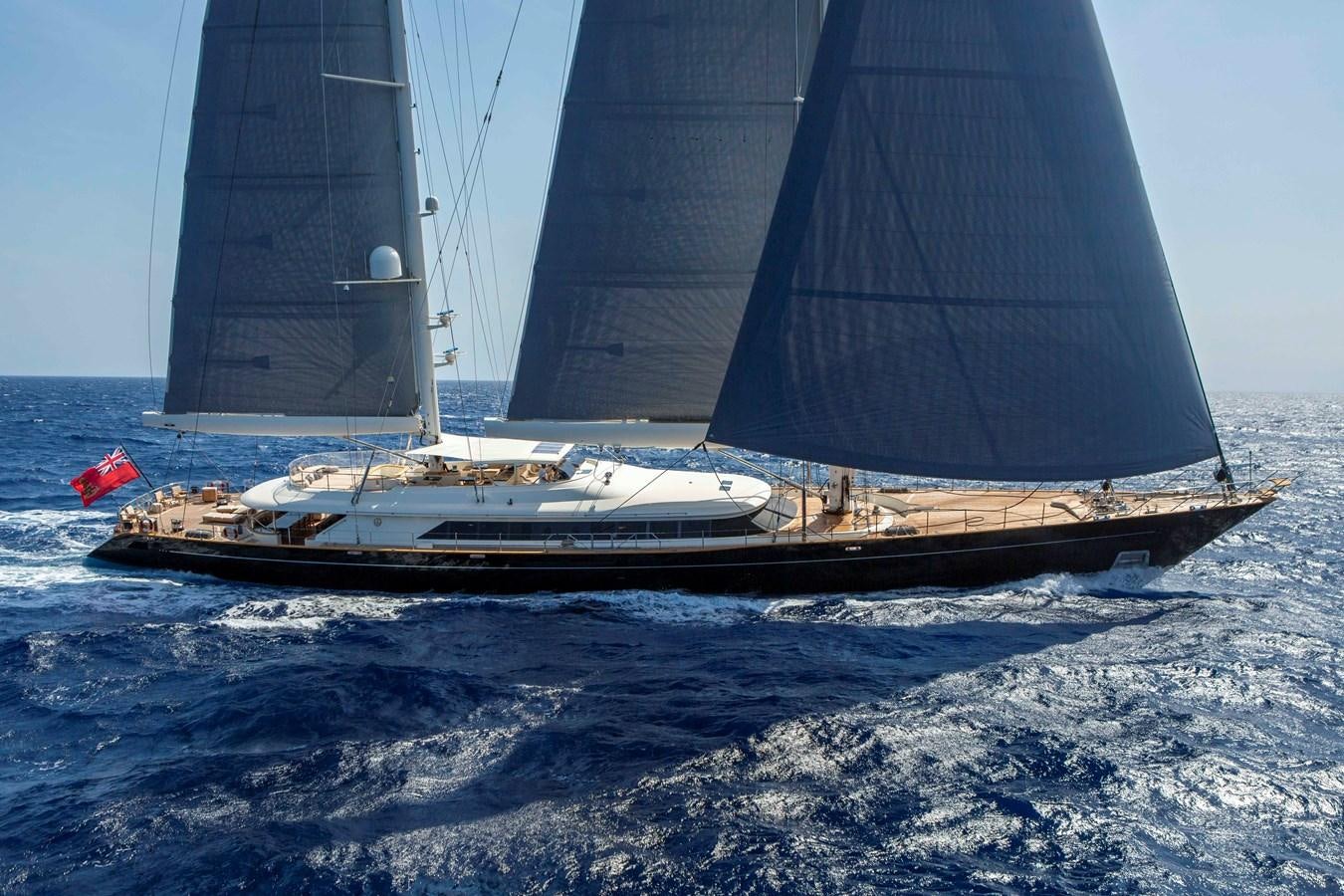 a boat on the water aboard ASAHI Yacht for Sale