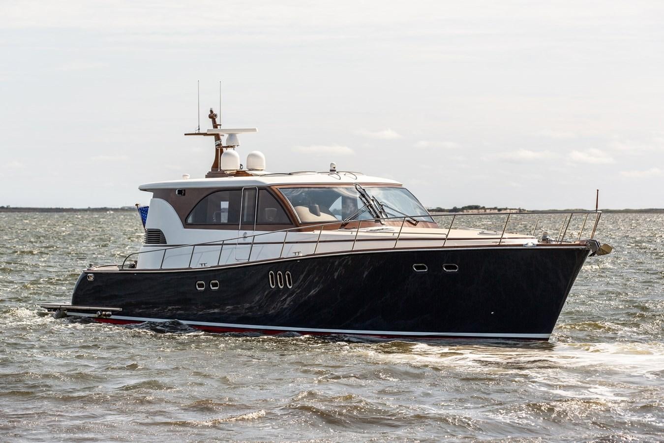 a boat in the water aboard ARAGOSTA Yacht for Sale