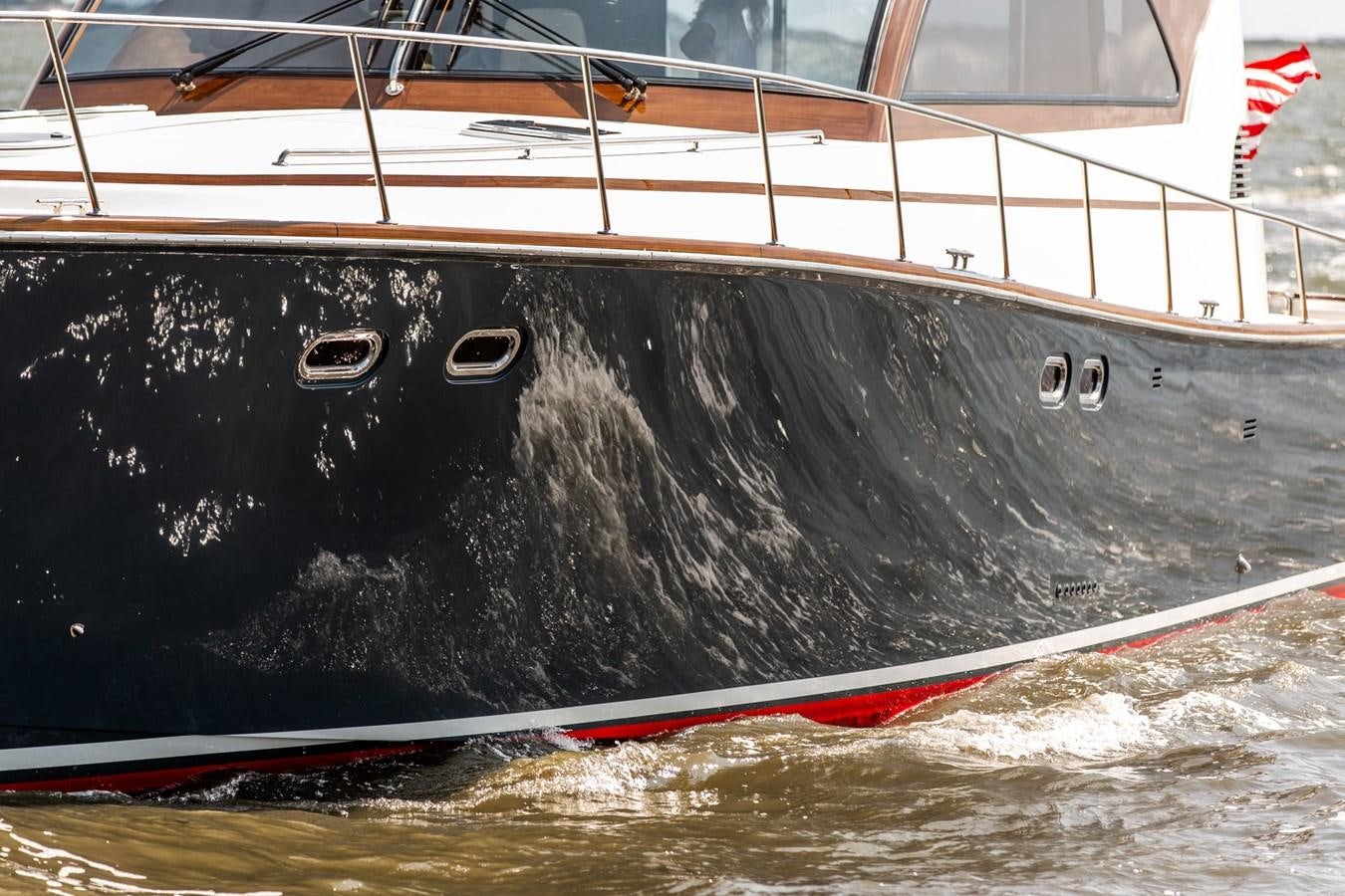 a boat in the water aboard ARAGOSTA Yacht for Sale