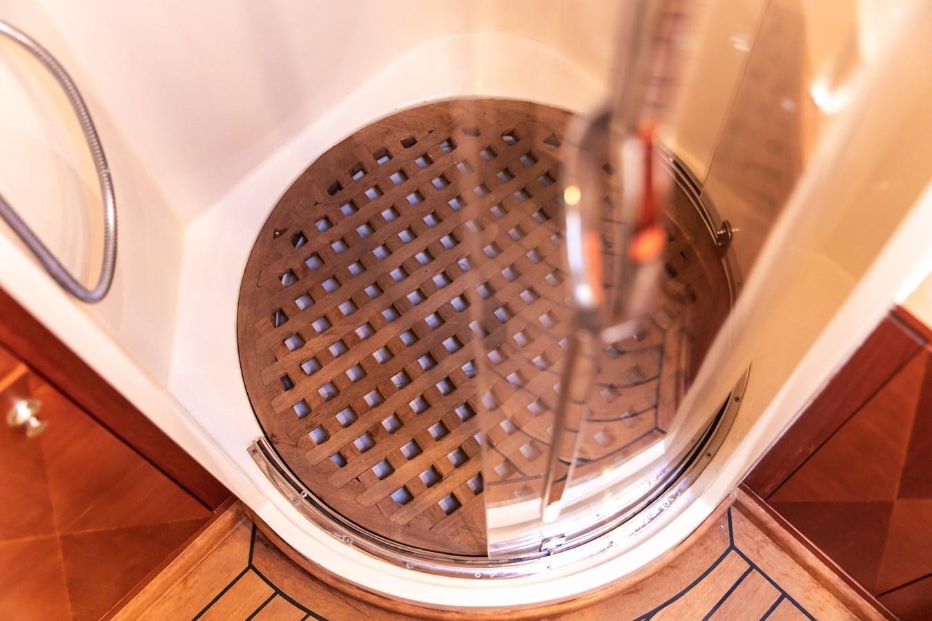 a close-up of a washing machine aboard ARAGOSTA Yacht for Sale