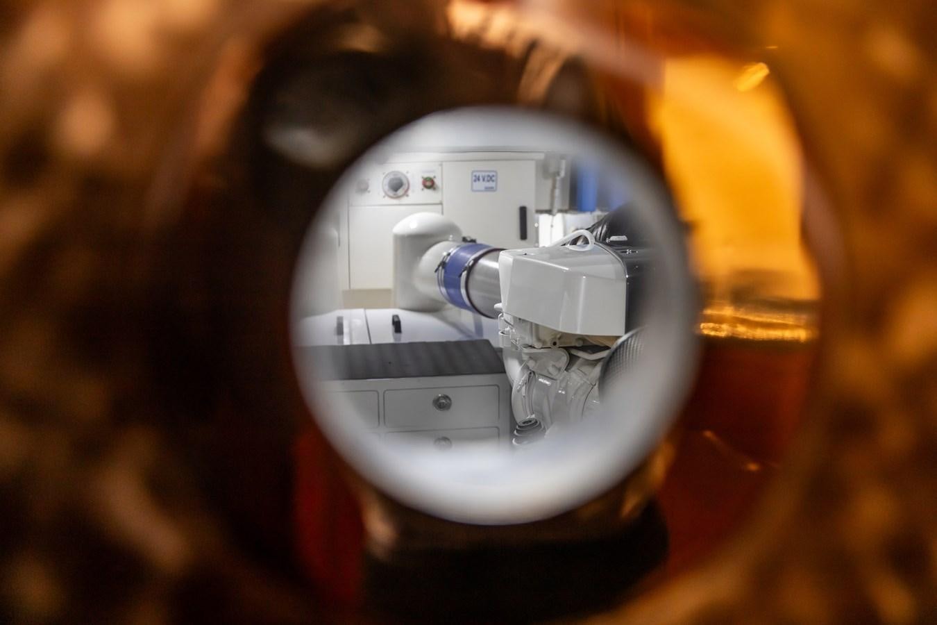 a white and black object aboard ARAGOSTA Yacht for Sale