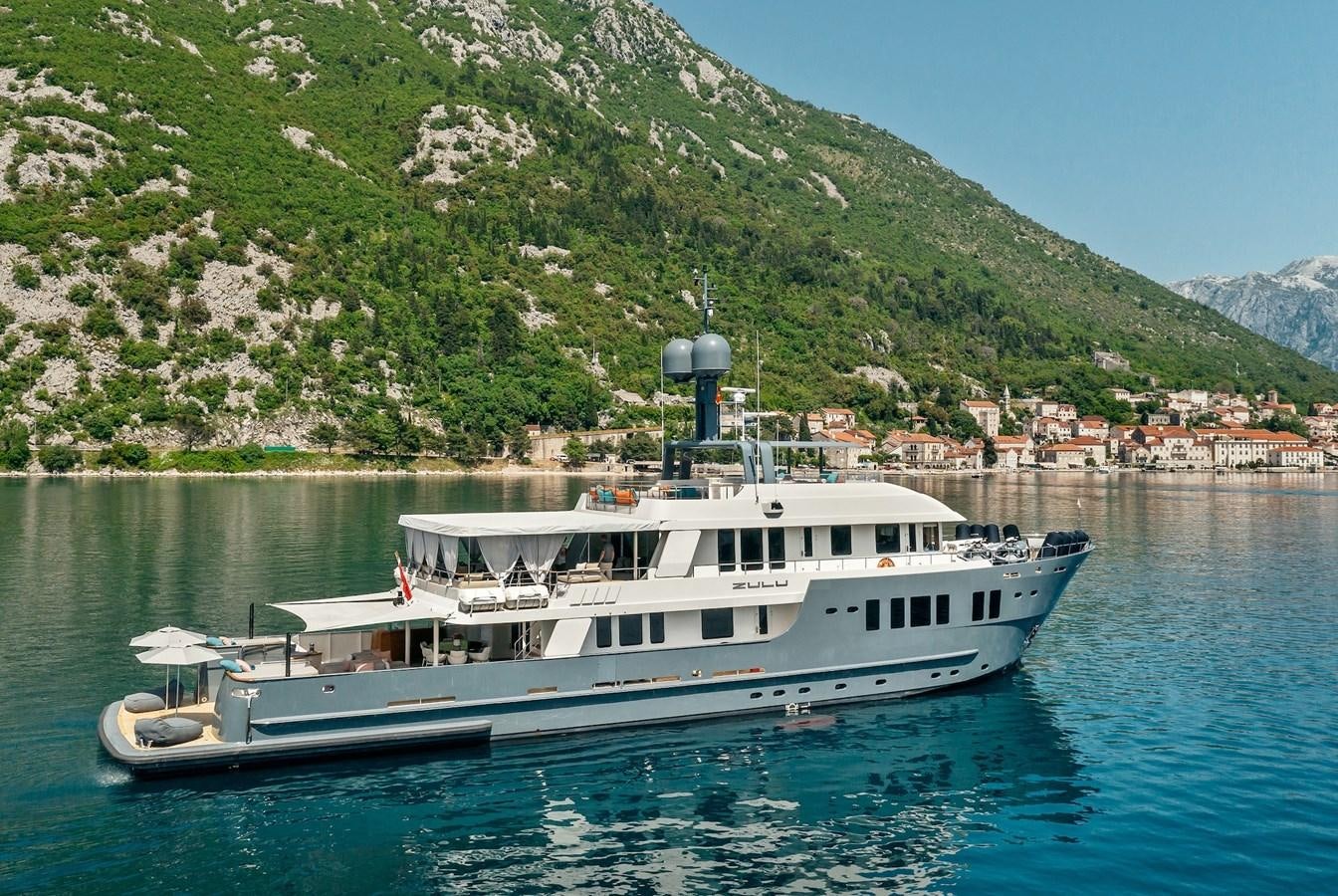 a boat on the water aboard ZULU Yacht for Sale