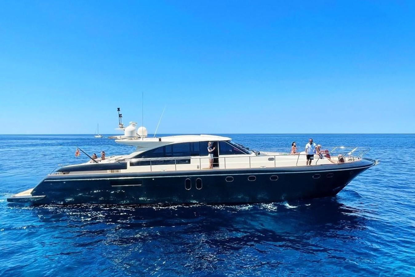 a boat in the water aboard VINTAGE Yacht for Sale