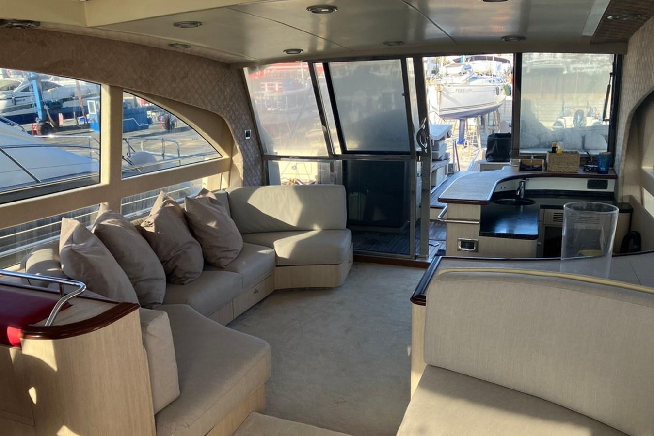 inside of a car aboard VINTAGE Yacht for Sale
