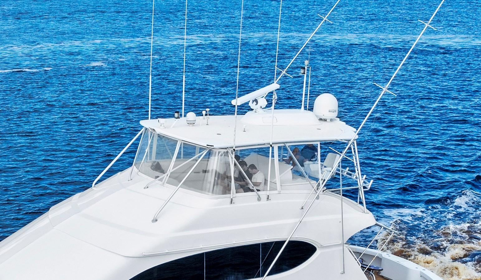 a white boat in the water aboard NAUTICAL NOMAD Yacht for Sale