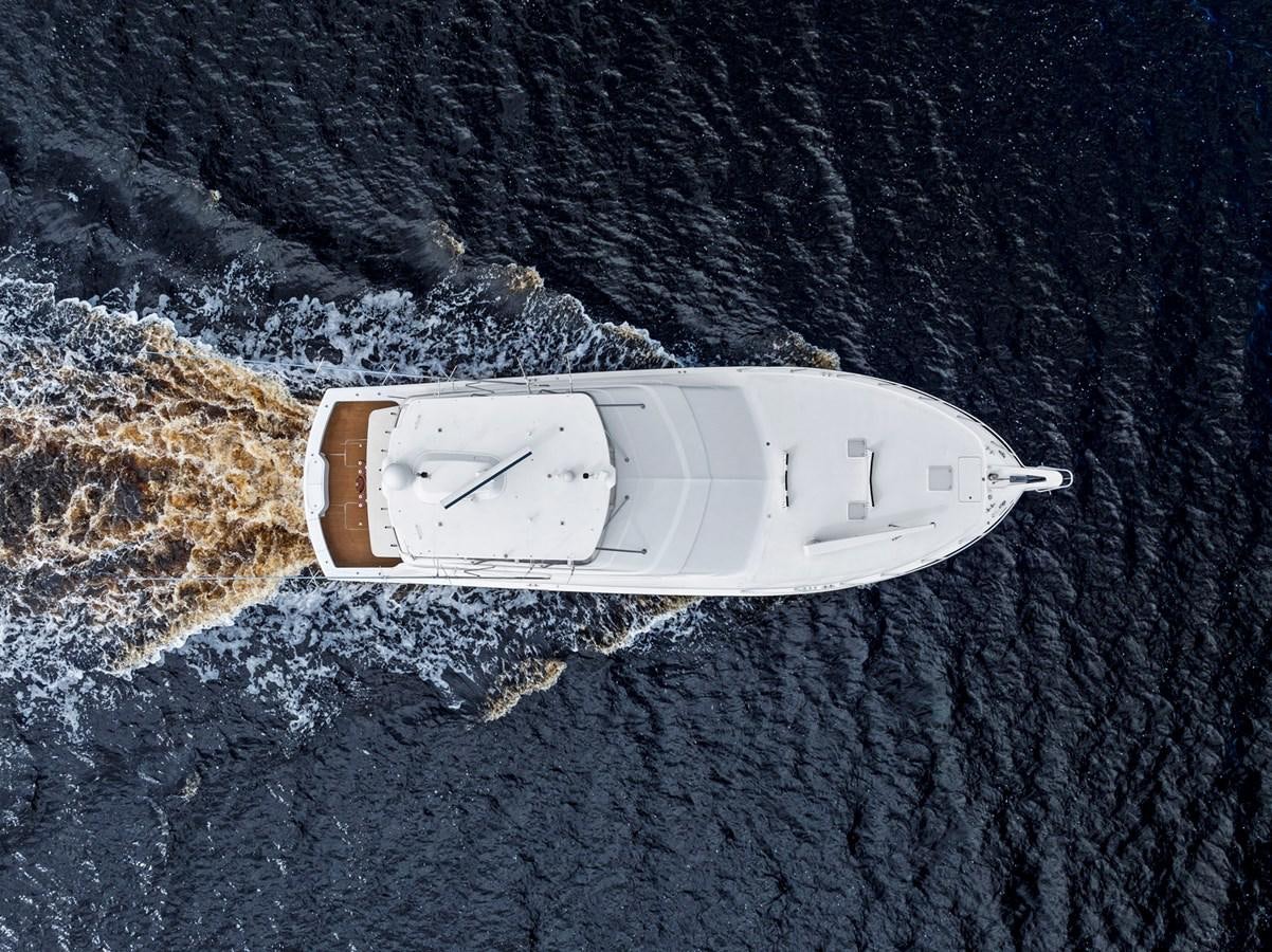 a white object on a rock aboard NAUTICAL NOMAD Yacht for Sale