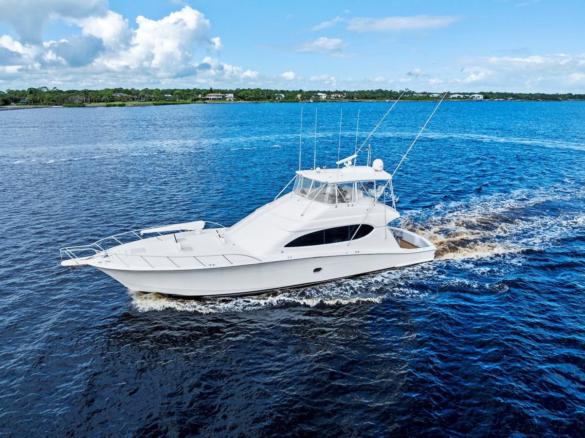 a white boat in the water aboard NAUTICAL NOMAD Yacht for Sale