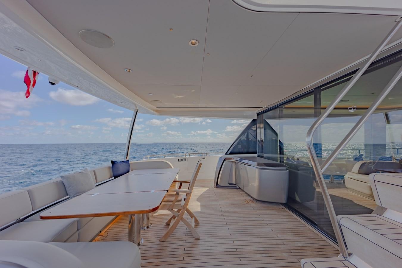 a boat on the water aboard ESCAPEMENT Yacht for Sale