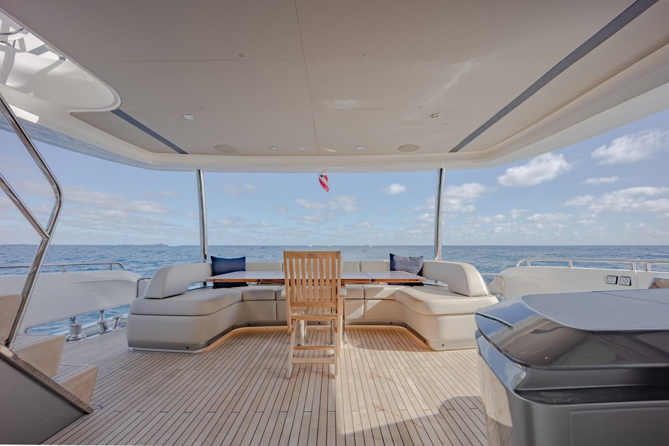a boat on the water aboard ESCAPEMENT Yacht for Sale