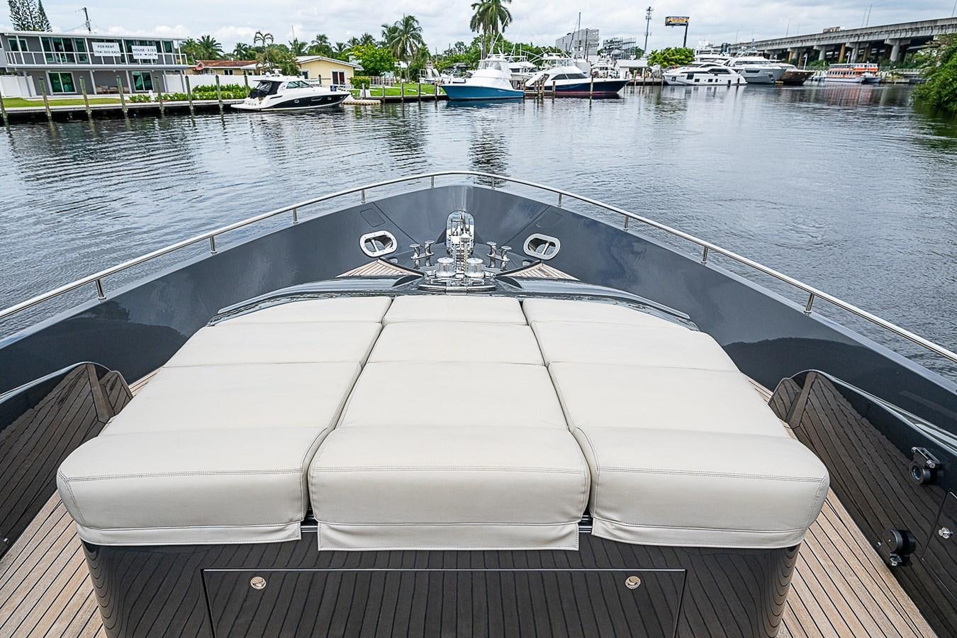 a boat on the water aboard COAL BLOODED Yacht for Sale
