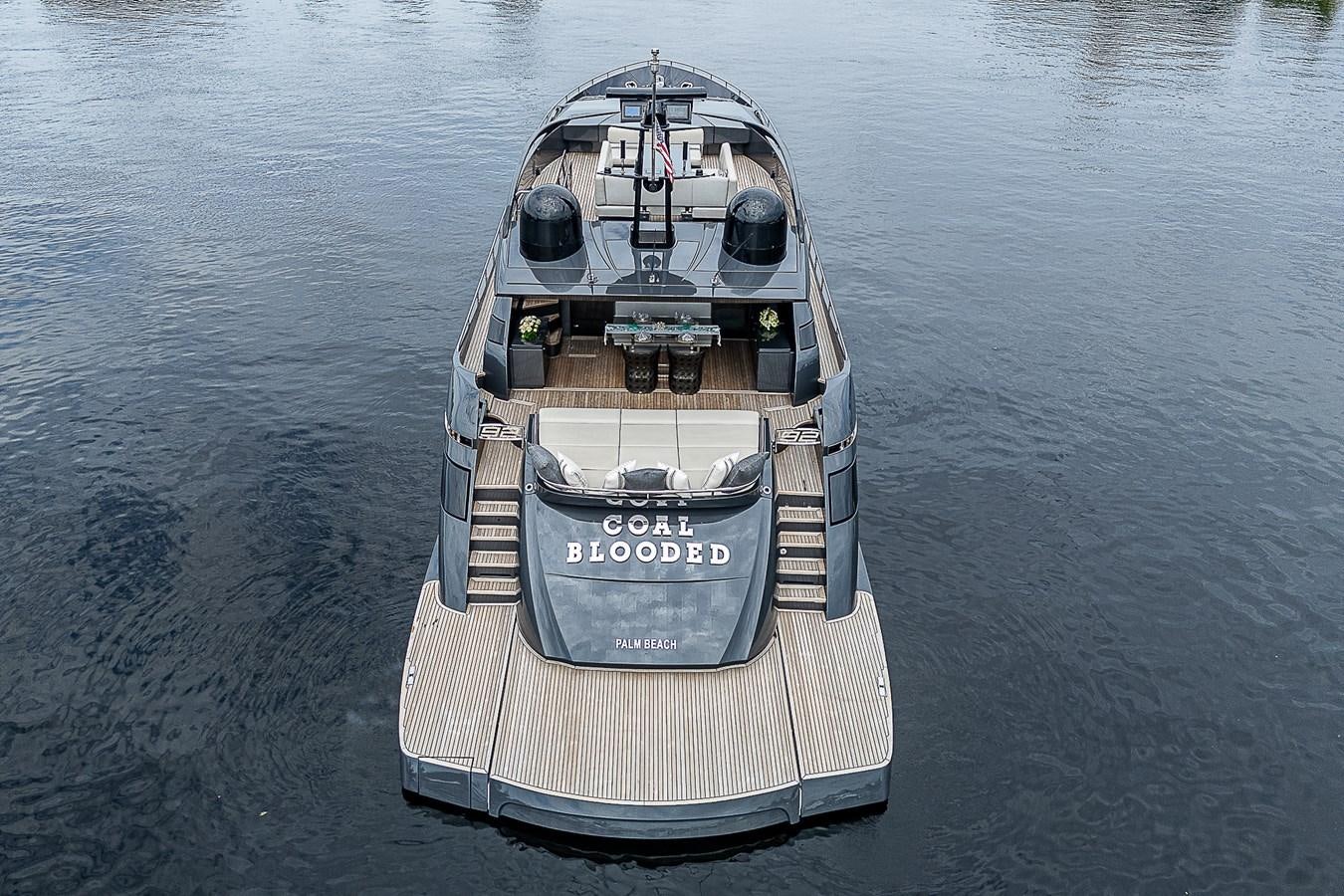 a boat on the water aboard COAL BLOODED Yacht for Sale