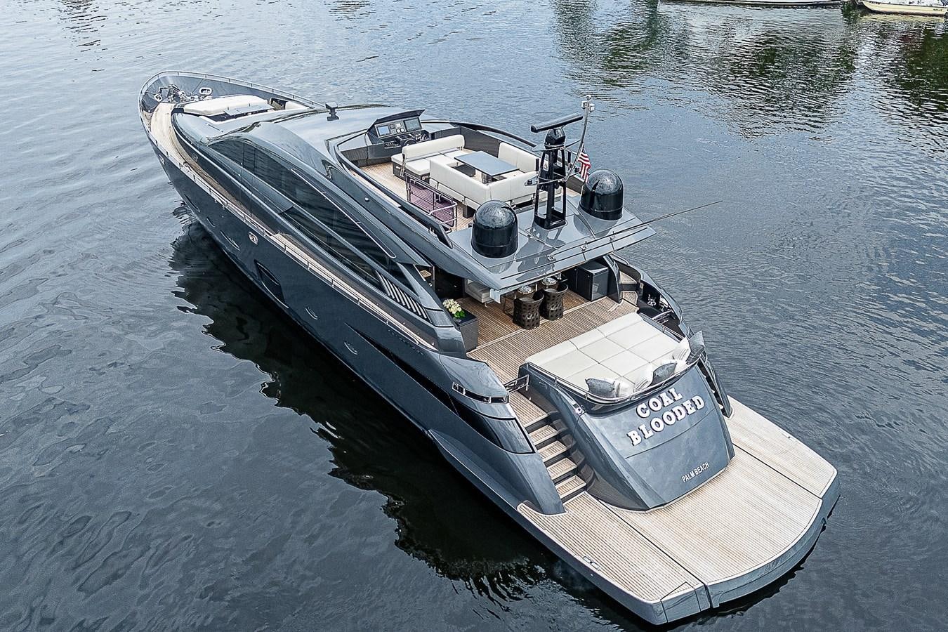 a boat on the water aboard COAL BLOODED Yacht for Sale