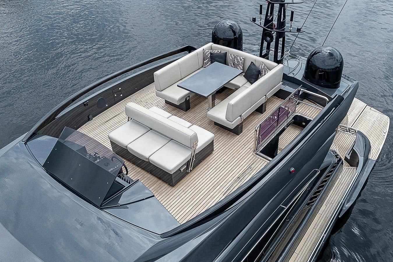 a ship on the water aboard COAL BLOODED Yacht for Sale