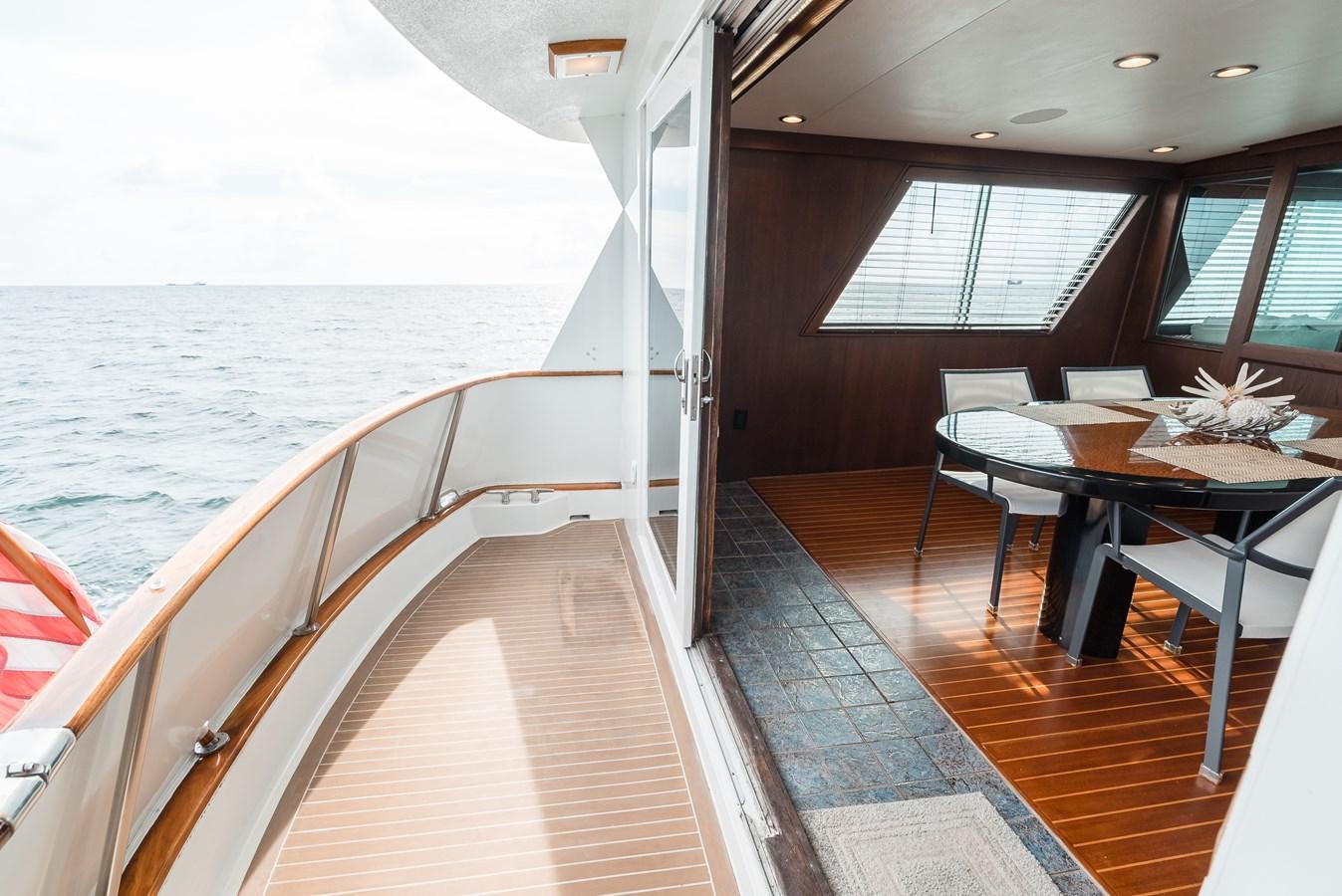 a boat on the water aboard HIGH IMPACT Yacht for Sale