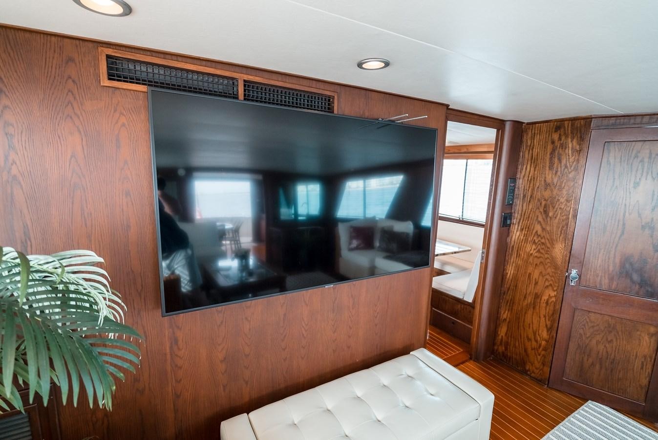 a bed in a room aboard HIGH IMPACT Yacht for Sale