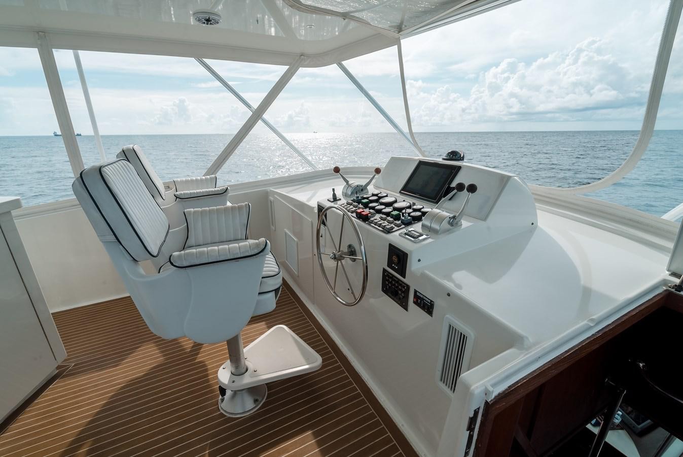 a boat on the water aboard HIGH IMPACT Yacht for Sale