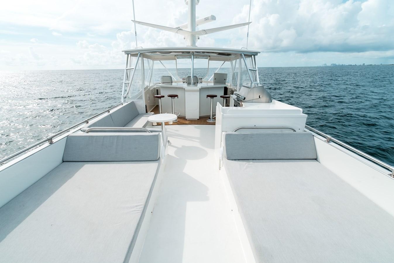 a boat on the water aboard HIGH IMPACT Yacht for Sale