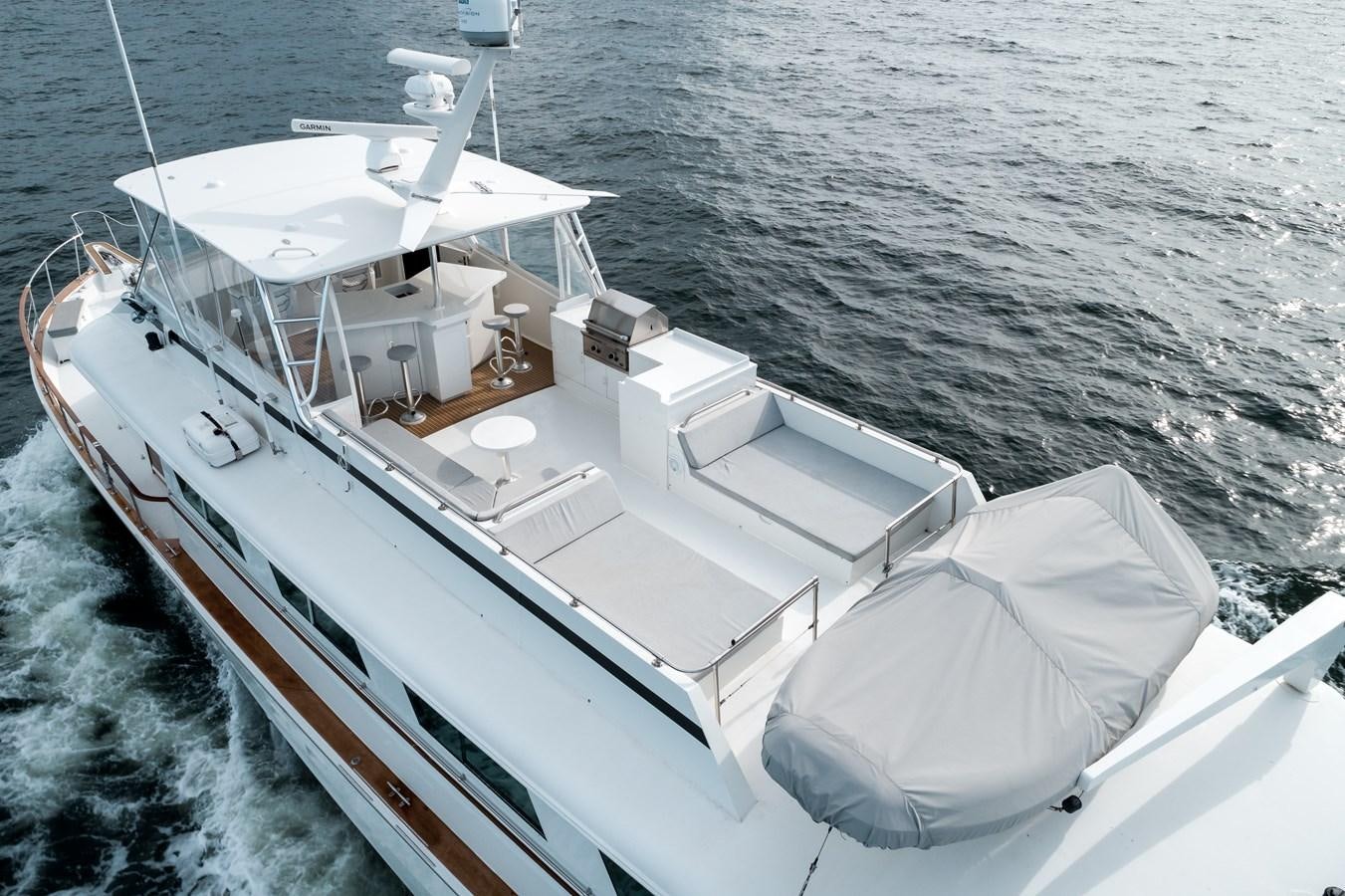 a boat on the water aboard HIGH IMPACT Yacht for Sale
