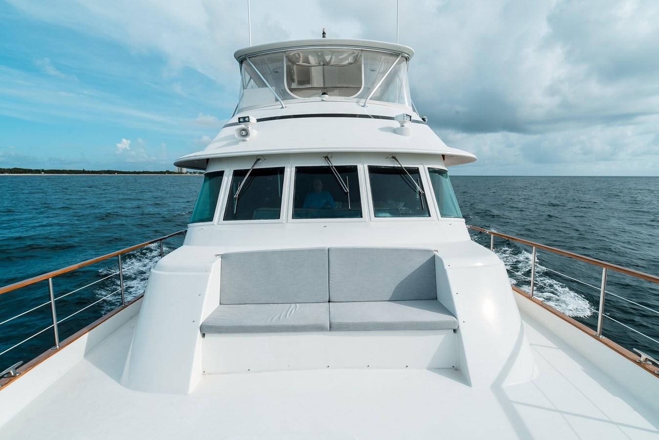 a boat on the water aboard HIGH IMPACT Yacht for Sale
