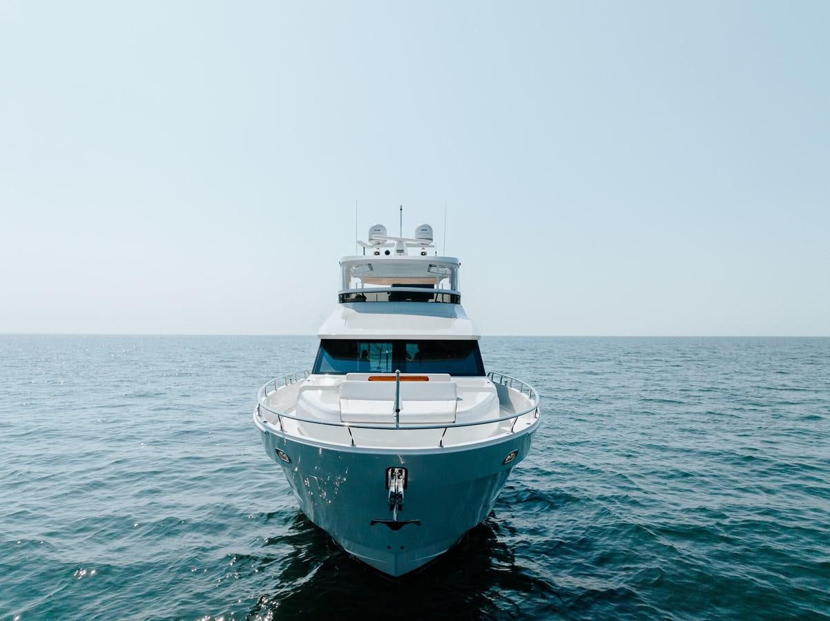 a boat in the water aboard THE THREE B'S Yacht for Sale