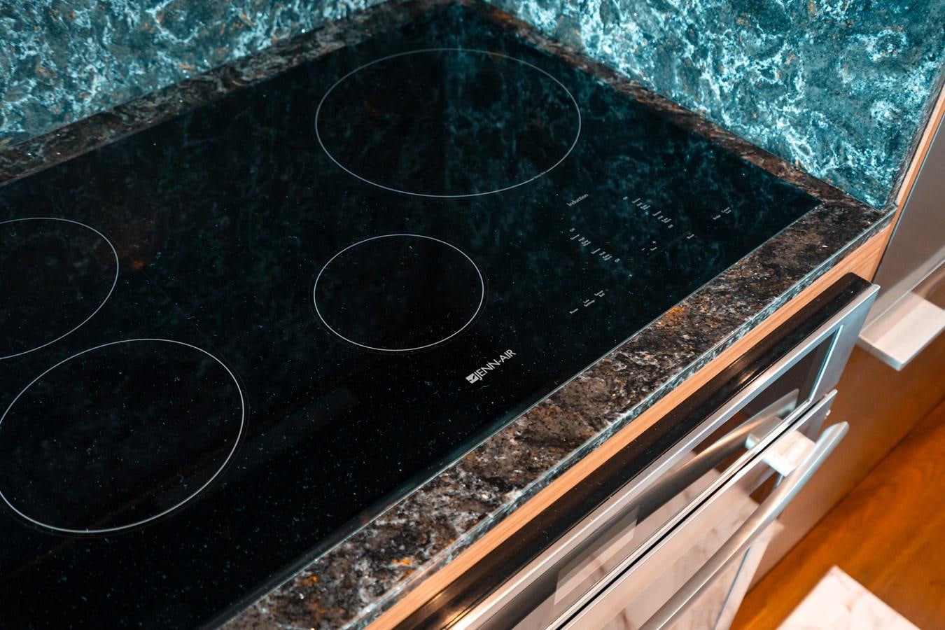 a close-up of a computer aboard THE THREE B'S Yacht for Sale