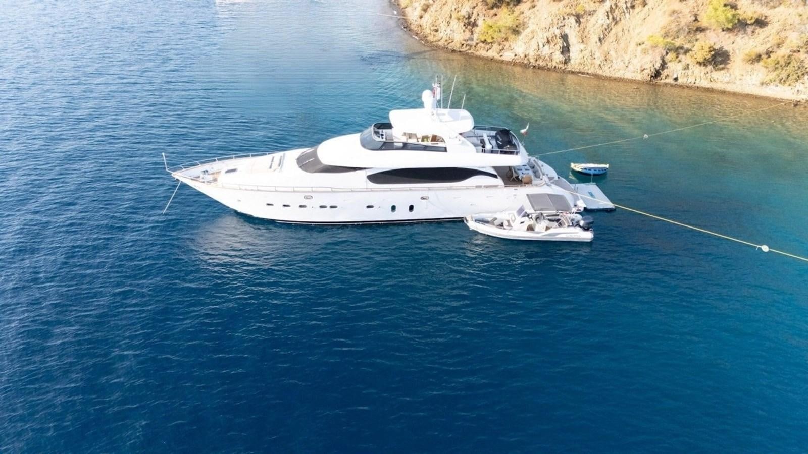 a boat on the water aboard MAIORA 26 Yacht for Sale