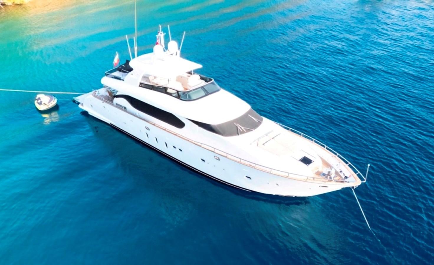 a white yacht in the water aboard MAIORA 26 Yacht for Sale