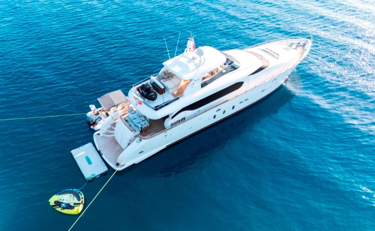 a ship in the water aboard MAIORA 26 Yacht for Sale