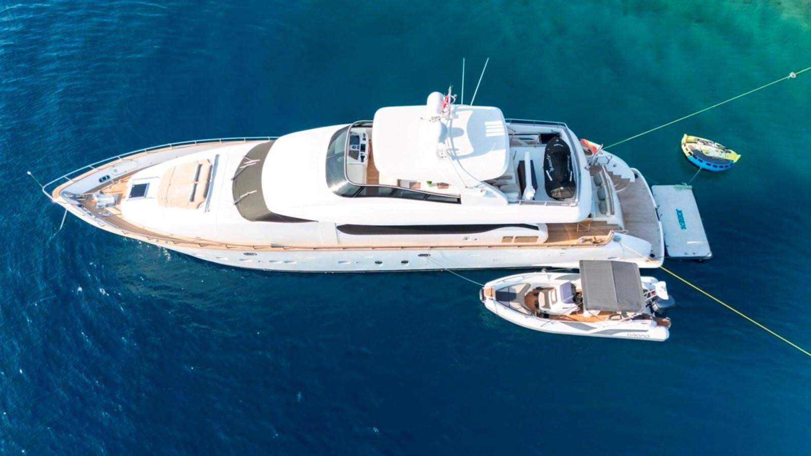 a boat in the water aboard MAIORA 26 Yacht for Sale