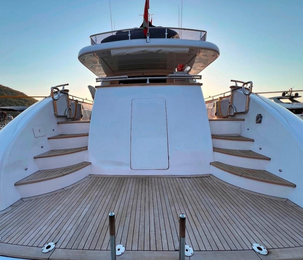 a couple of white boats on a dock aboard MAIORA 26 Yacht for Sale
