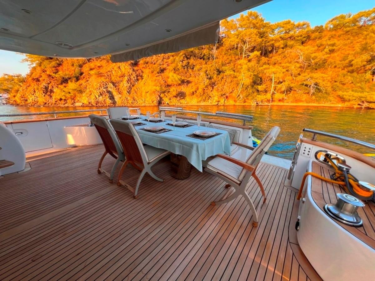 a boat on the water aboard MAIORA 26 Yacht for Sale