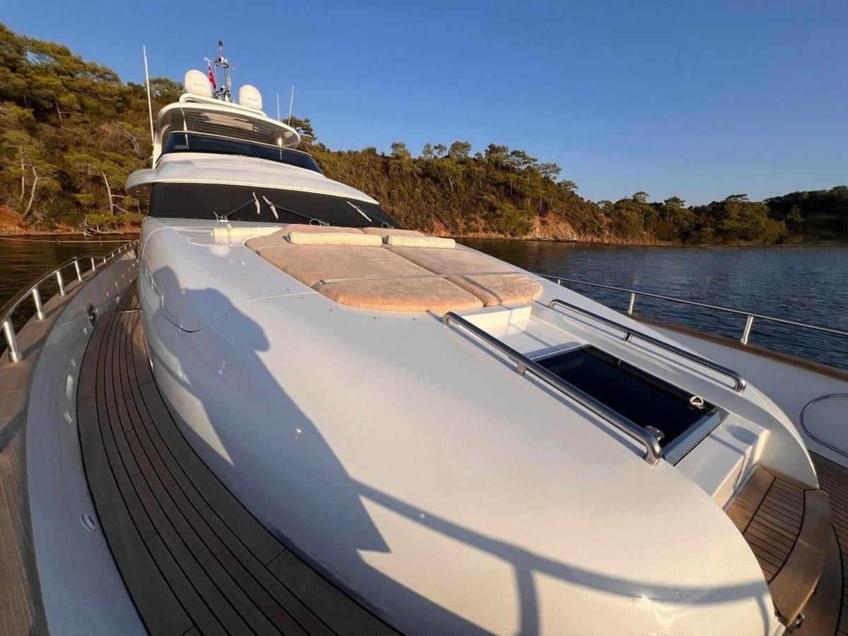 a boat on a dock aboard MAIORA 26 Yacht for Sale
