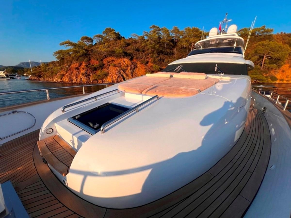 a boat on a dock aboard MAIORA 26 Yacht for Sale