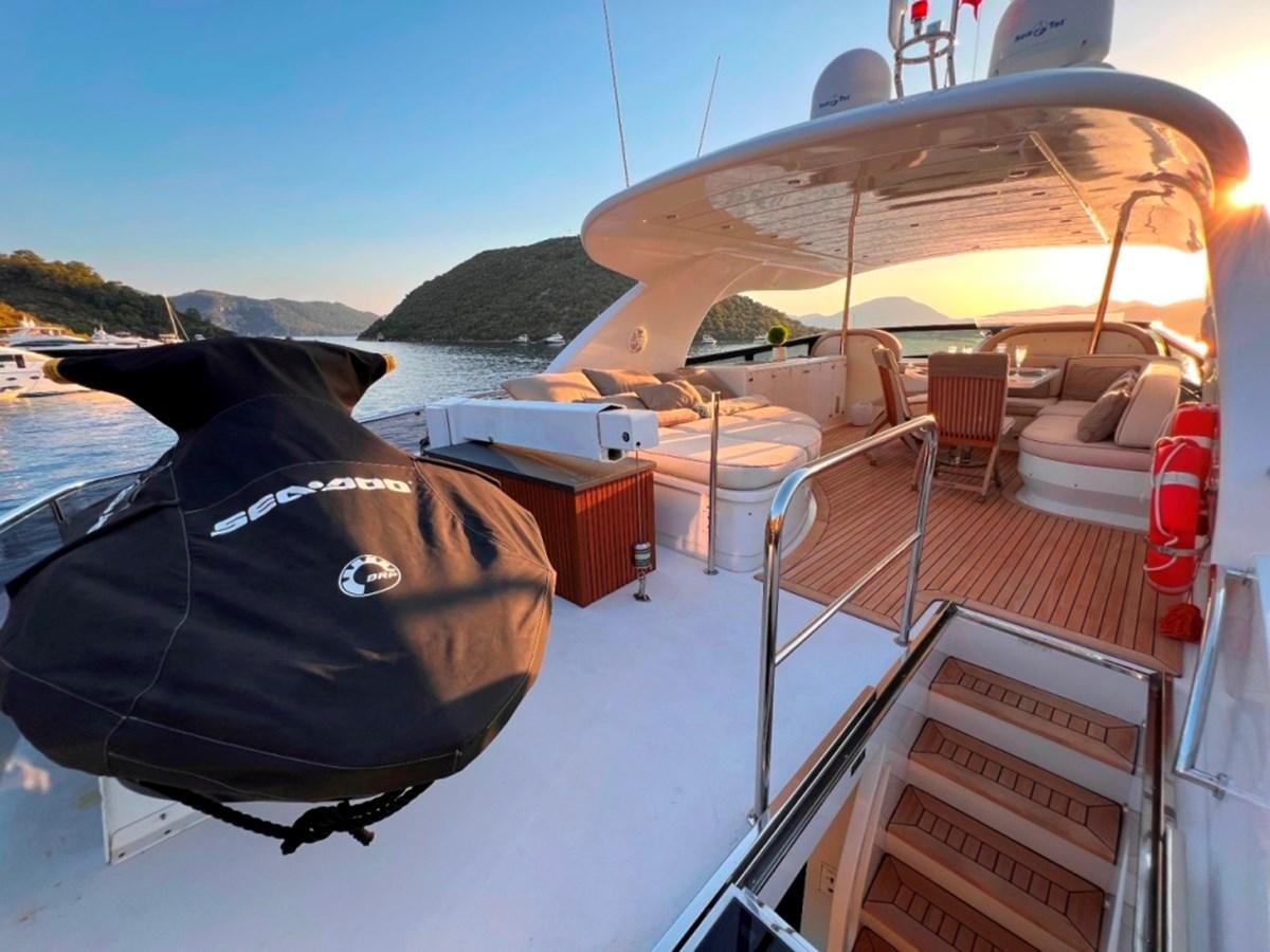 a boat on a beach aboard MAIORA 26 Yacht for Sale