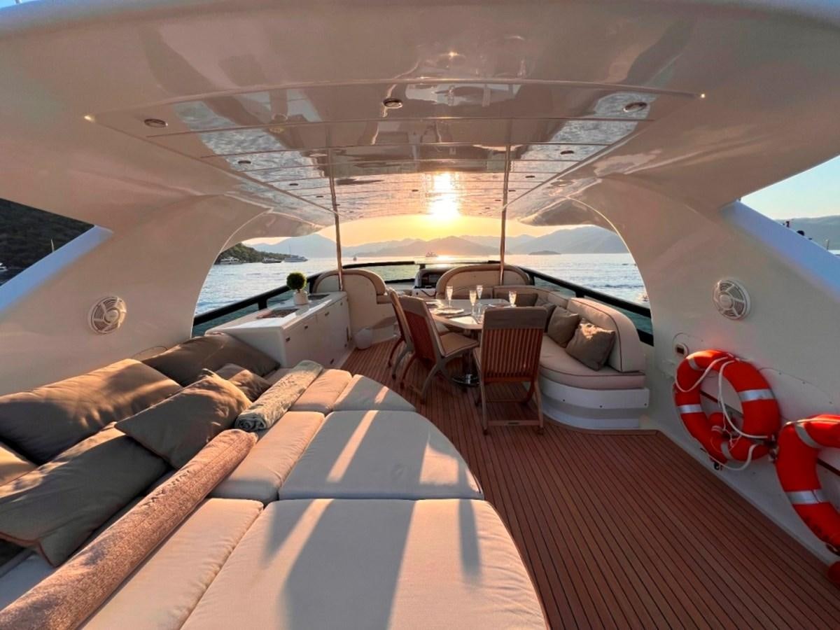inside of a plane aboard MAIORA 26 Yacht for Sale