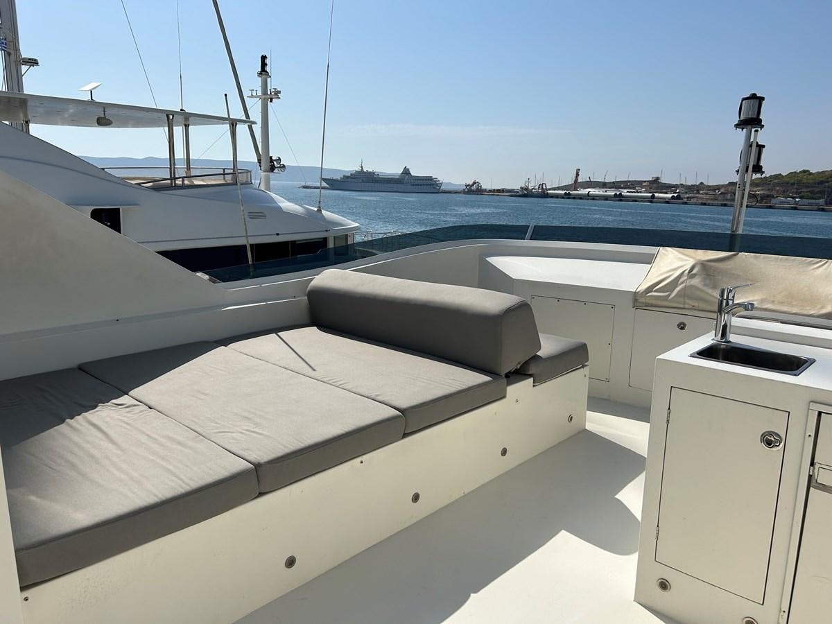 a boat on the water aboard WHISPER Yacht for Sale