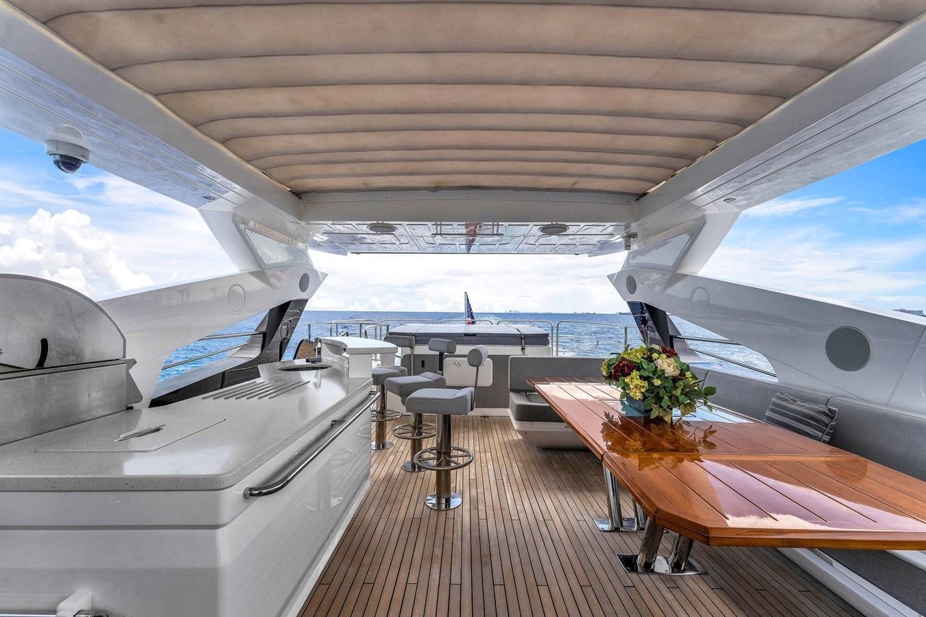 inside of an airplane aboard 2018 SUNSEEKER 95 YACHT Yacht for Sale