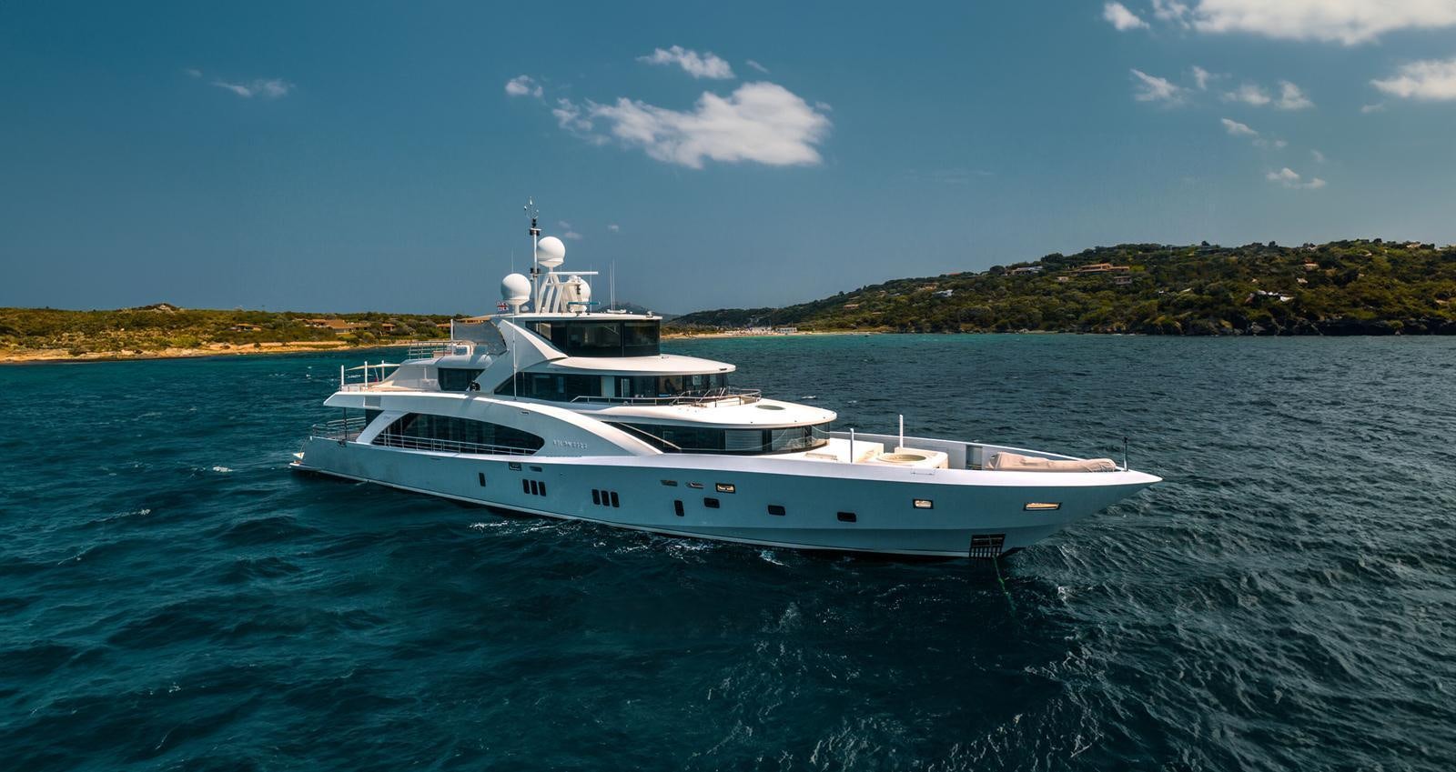 a boat on the water aboard BELONGERS Yacht for Sale