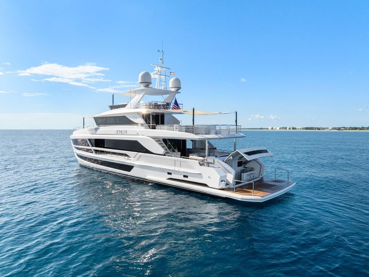 a boat in the water aboard JEMILY II Yacht for Sale