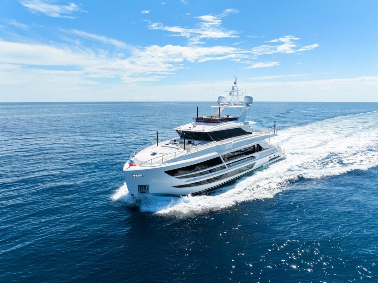 a boat on the water aboard JEMILY II Yacht for Sale