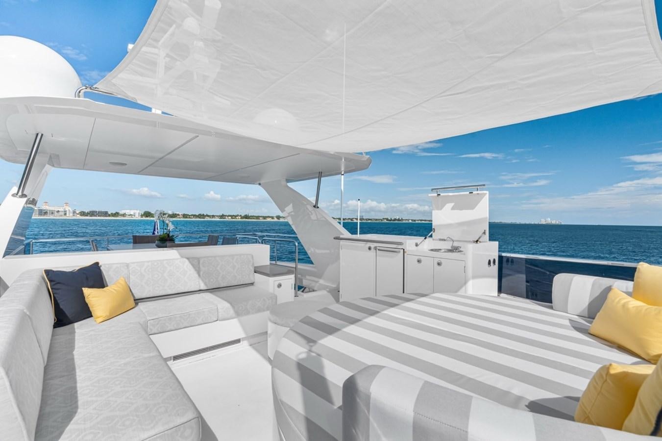 a boat on the water aboard JEMILY II Yacht for Sale