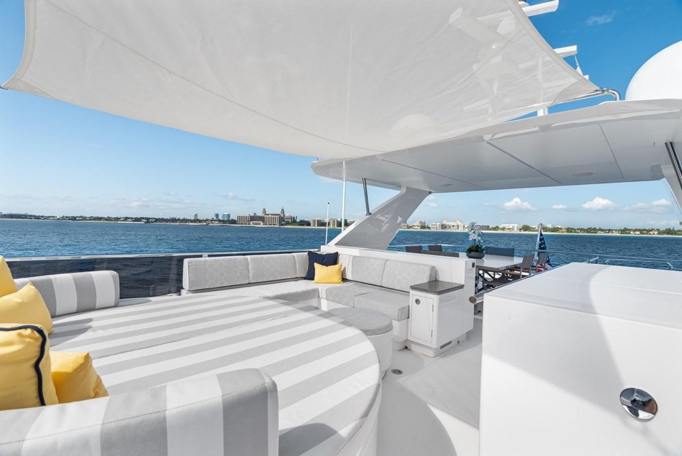 a boat on the water aboard JEMILY II Yacht for Sale