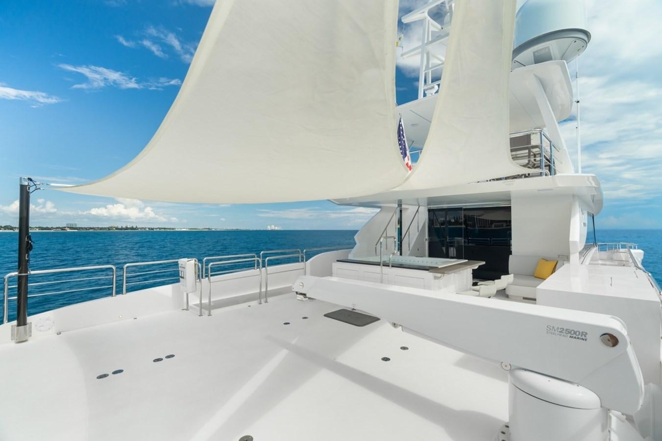 a boat on the water aboard JEMILY II Yacht for Sale