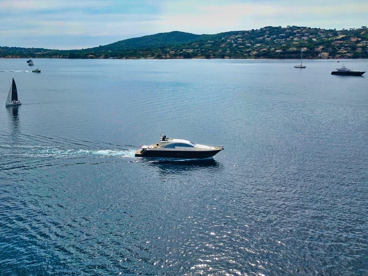 a boat sailing on the water aboard MEMORY Yacht for Sale