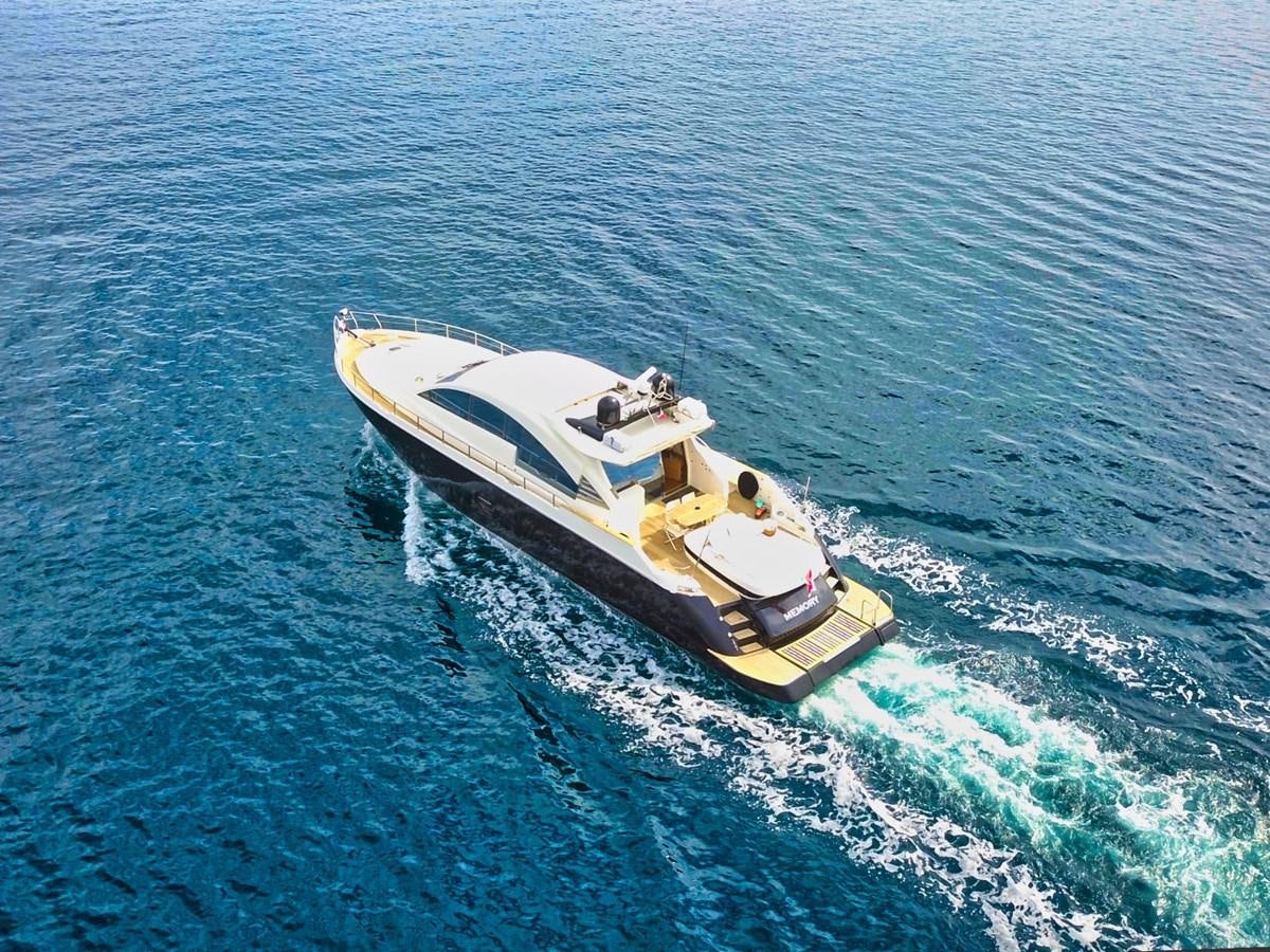a boat in the water aboard MEMORY Yacht for Sale
