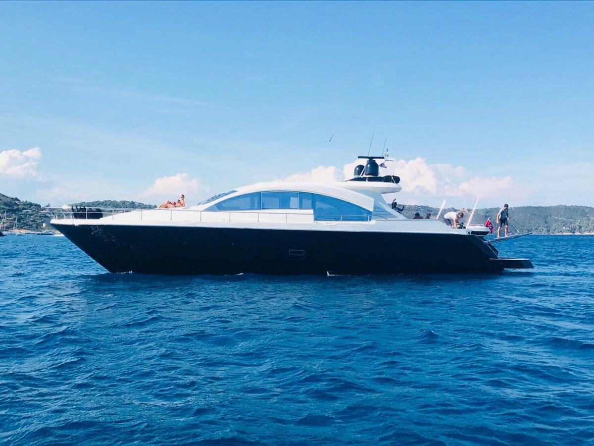a boat on the water aboard MEMORY Yacht for Sale