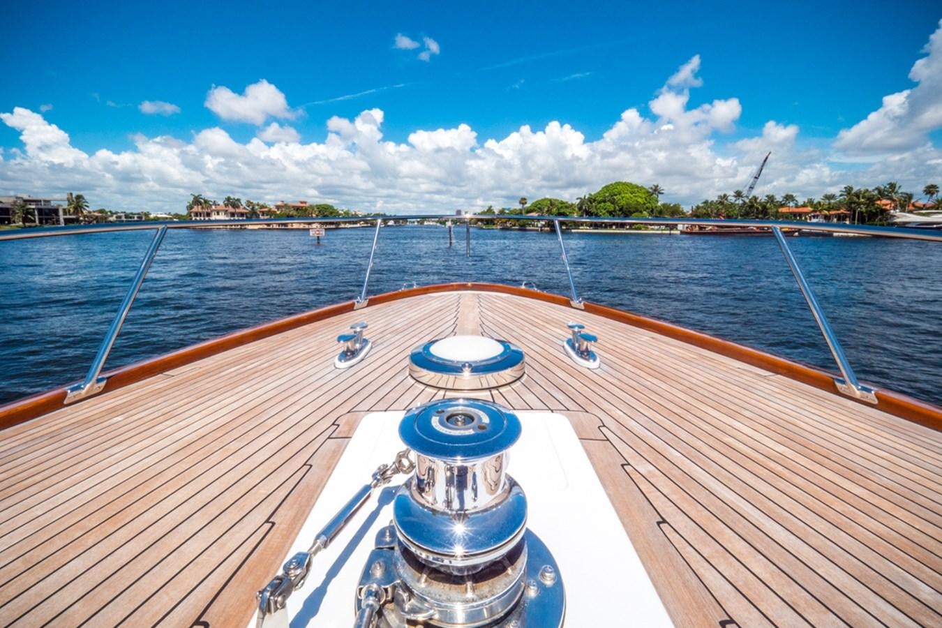 a boat on the water aboard THANKS BUDS Yacht for Sale