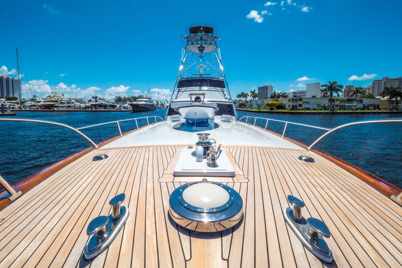 a ship on a deck aboard THANKS BUDS Yacht for Sale