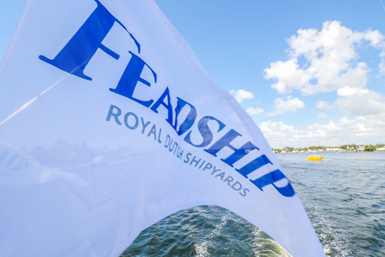 a close-up of a sign aboard THANKS BUDS Yacht for Sale