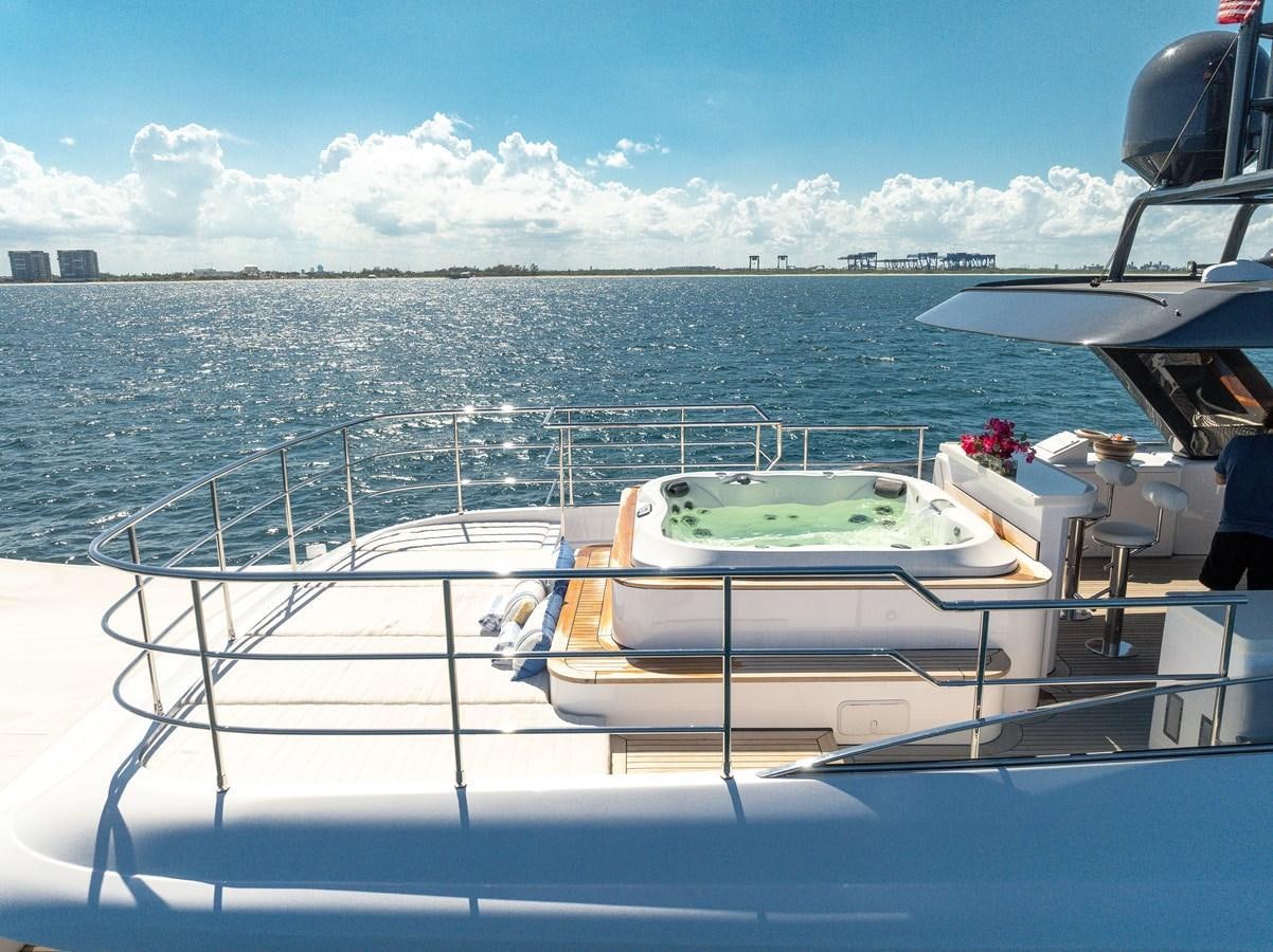 a boat on the water aboard FAMILYBILT Yacht for Sale